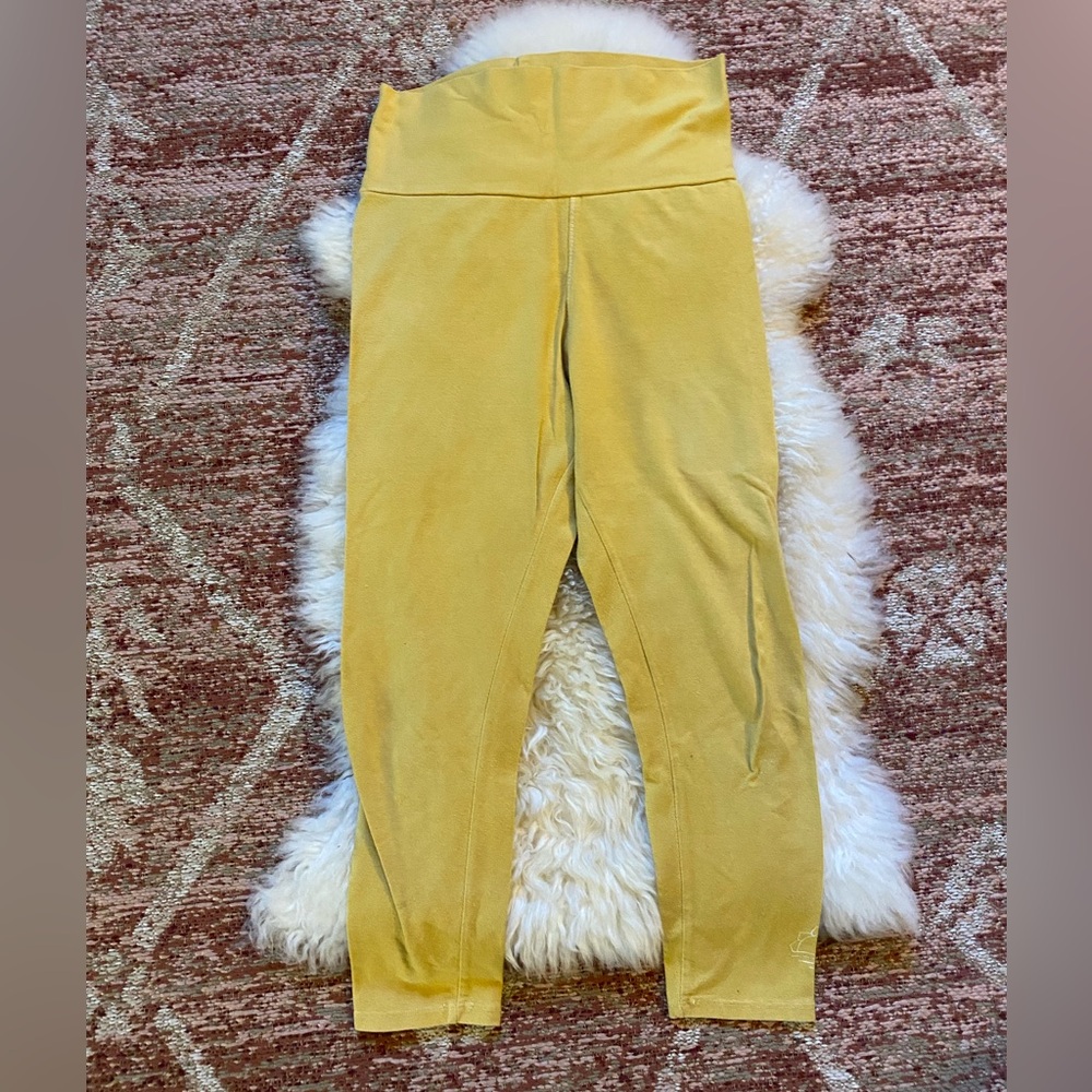 Purusha People Organic cotton cropped leggings